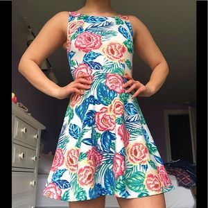 Tank Flower H&M patterned dress!